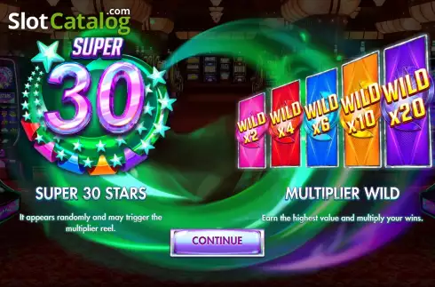 Скрин2. Super 30 Stars слот