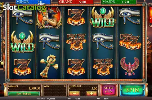 Скрин2. Guardians of Luxor 2 слот