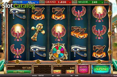 Скрин2. Guardians of Luxor 4 слот