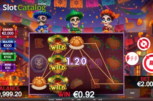 Скрин3. Triple Fiesta слот