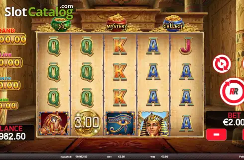 Скрин2. Pots of Tut Rake It In слот