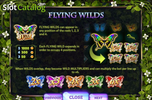Скрин4. 3 Butterflies слот