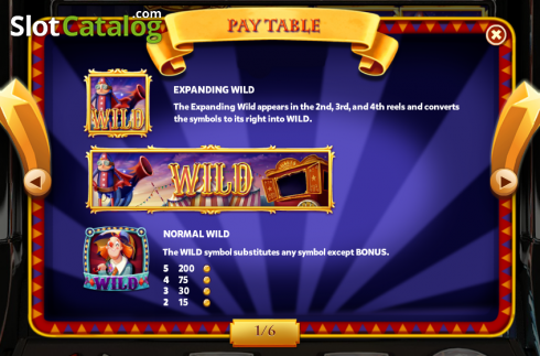 Скрин4. Circus Wonder слот
