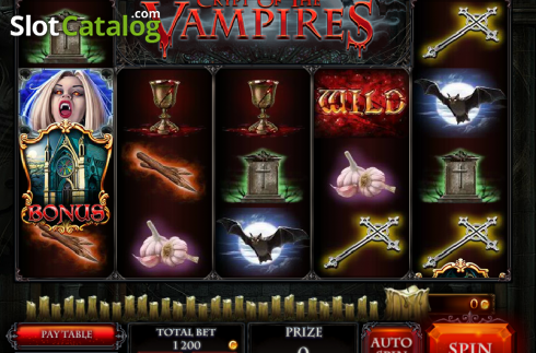 Скрин2. Crypt of the Vampires слот