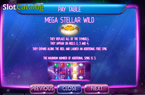 Скрин5. Megastellar слот