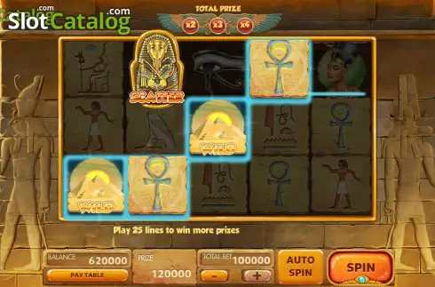 Скрин4. Mysteries of Egypt слот