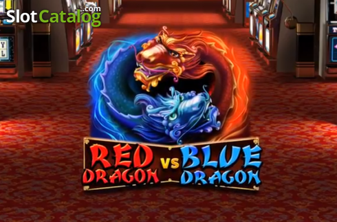 Red Dragon VS Blue Dragon логотип