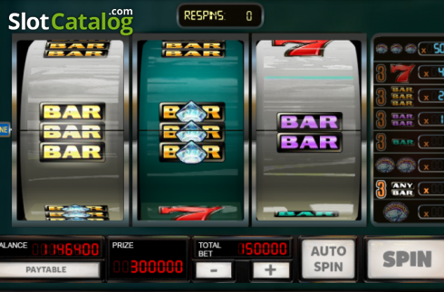 Скрин3. Respins & Diamonds слот
