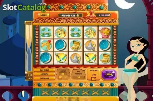 Скрин4. Arabian Nights (Red Rake) слот