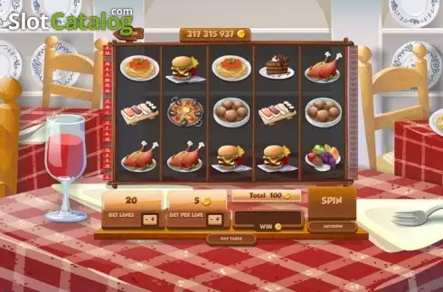 Скрин2. Bon Appetit (Red Rake) слот