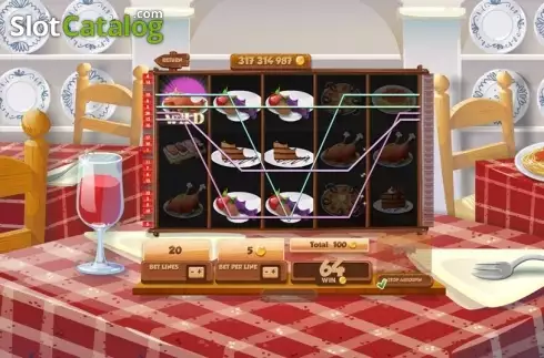 Скрин3. Bon Appetit (Red Rake) слот