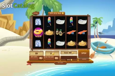 Скрин4. Paradise Beach (Red Rake) слот