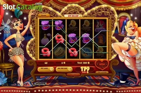 Скрин3. Burlesque (Red Rake) слот