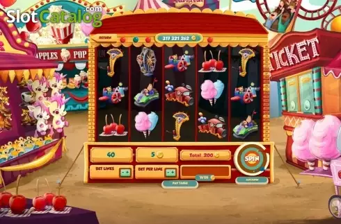 Скрин2. Fun Park слот