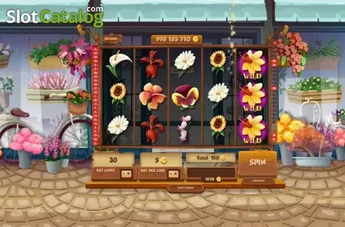 Скрин2. Beauty Blooms слот