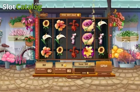 Скрин4. Beauty Blooms слот