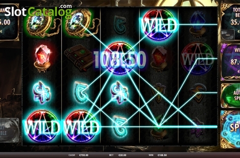 Скрин4. Magic Wilds слот