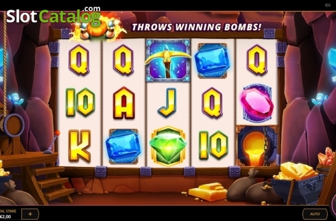 Скрин2. Diamond Rush (Cayetano Gaming) слот