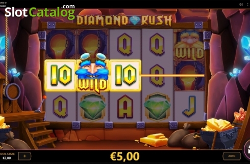 Скрин3. Diamond Rush (Cayetano Gaming) слот