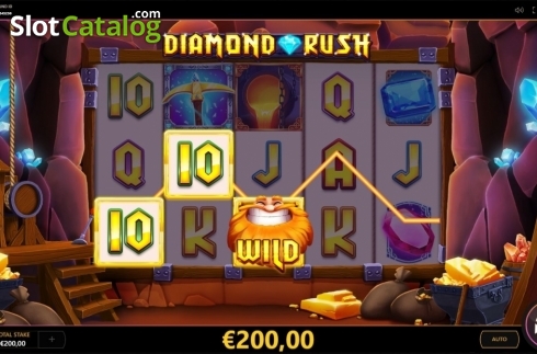 Скрин4. Diamond Rush (Cayetano Gaming) слот