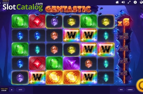 Скрин3. Gemtastic слот
