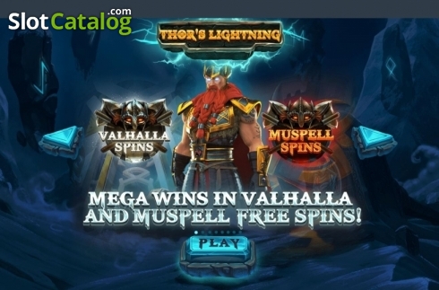 Скрин2. Thor's Lightning слот