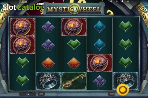 Скрин2. Mystic Wheel слот