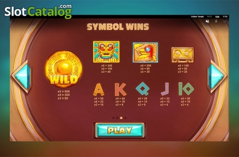 Скрин8. Temple of Gold слот