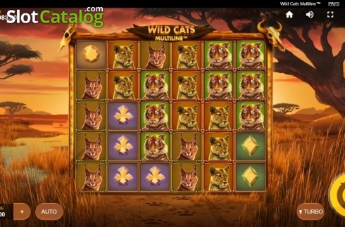 Скрин3. Wild Cats Multiline слот