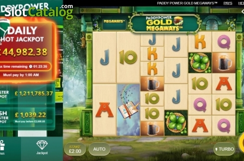 Скрин2. Paddy Power Gold Megaways слот