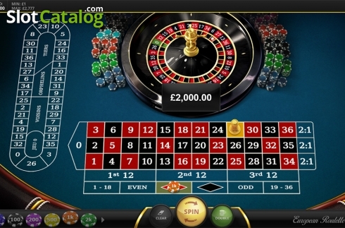 Скрин5. European Roulette (Red Tiger) слот