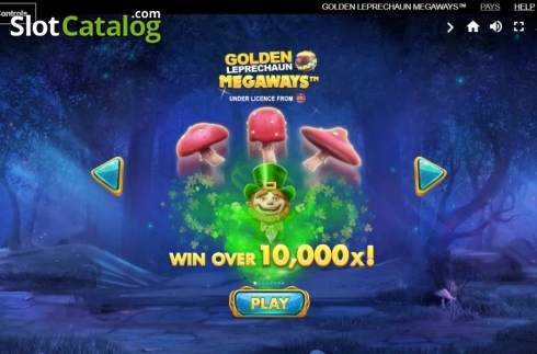 Скрин2. Golden Leprechaun Megaways слот