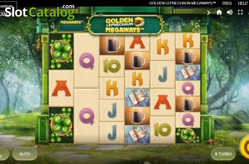 Скрин3. Golden Leprechaun Megaways слот