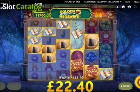 Скрин4. Golden Leprechaun Megaways слот