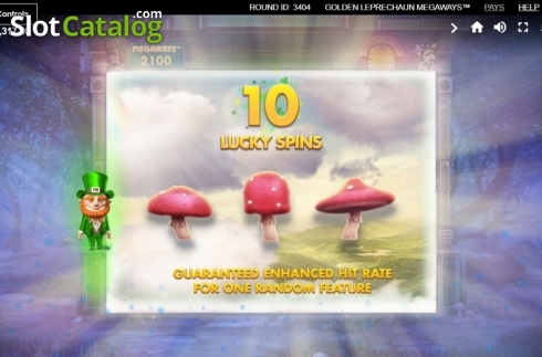Скрин5. Golden Leprechaun Megaways слот
