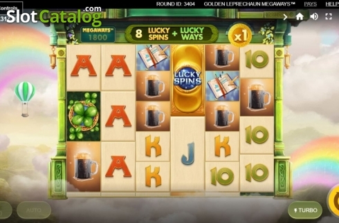 Скрин6. Golden Leprechaun Megaways слот