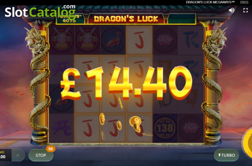 Скрин6. Dragon's Luck Megaways слот