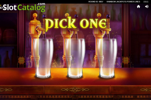 Скрин4. Rainbow Jackpots Power Lines слот