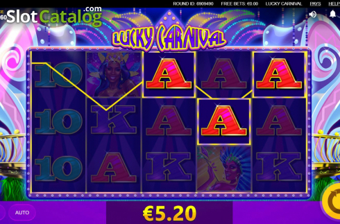 Скрин4. Lucky Carnival (Red Tiger) слот