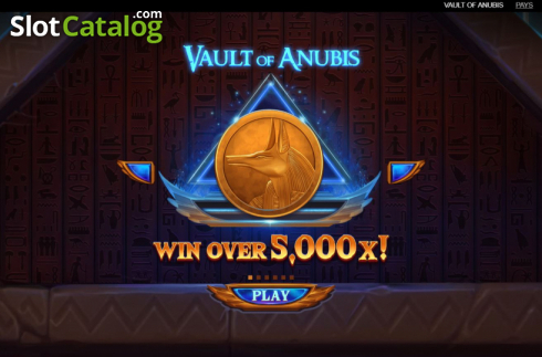 Скрин2. Vault of Anubis слот