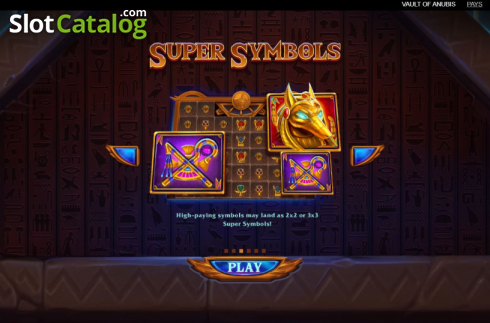 Скрин4. Vault of Anubis слот