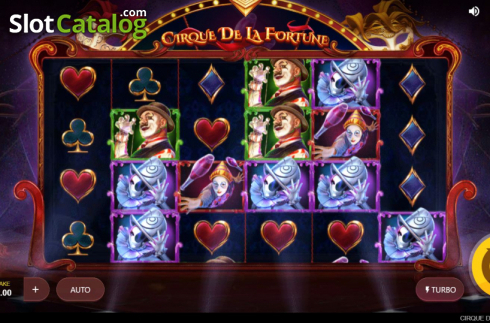 Скрин2. Cirque De La Fortune слот