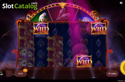 Скрин6. Cirque De La Fortune слот