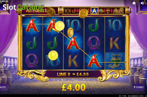 Скрин3. Ali Baba's Luck слот