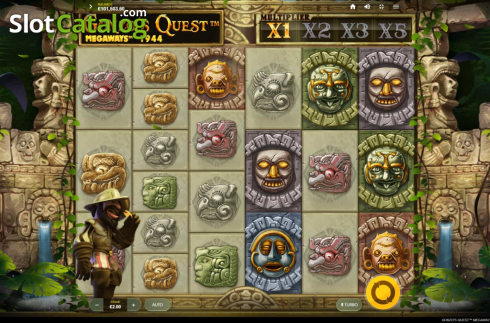 Скрин3. Gonzo’s Quest Megaways (Гонзо Квест Мегавейс) слот