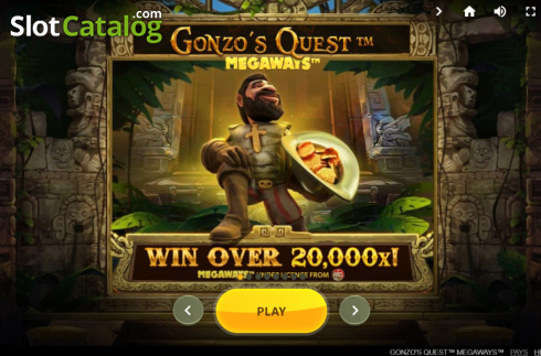Скрин2. Gonzo’s Quest Megaways (Гонзо Квест Мегавейс) слот