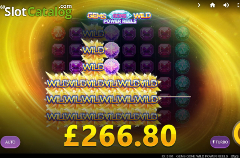 Скрин6. Gems Gone Wild Power Reels слот