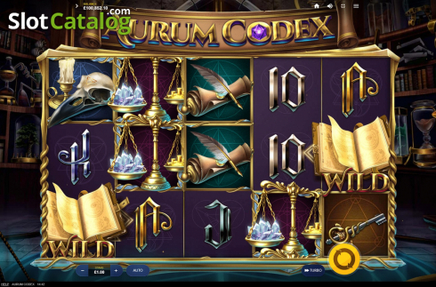 Скрин2. Aurum Codex слот