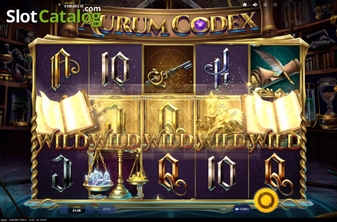 Скрин6. Aurum Codex слот