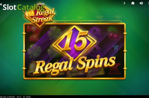 Скрин6. Regal Streak слот